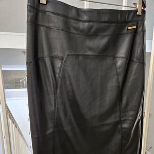 NEW Marc New York Vegan Leather Pencil Skirt